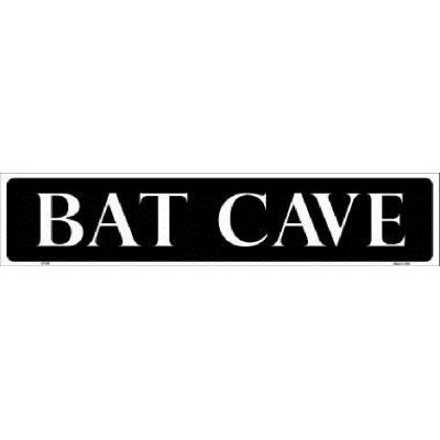 Bat Cave Aluminum Metal Novelty Street Sign    252295095920